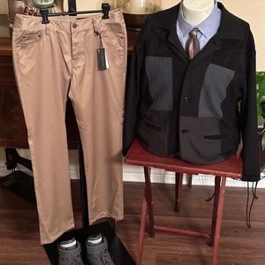 Torras Suede Patchwork Sweater/Jacket